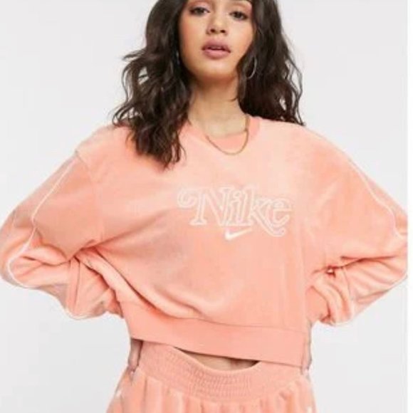 Nike retro femme crew terry Clearance